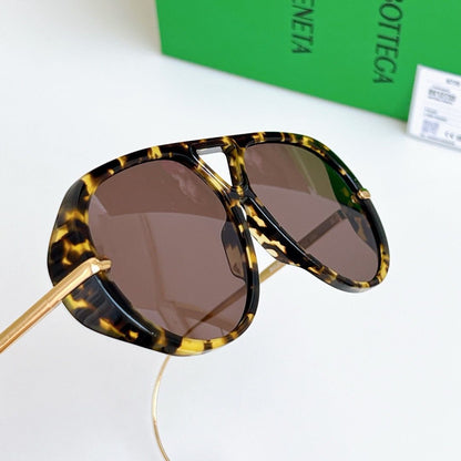 BOTTEGA VENETA AVIATOR DROP NAOČALE “HAVANA/GOLD”