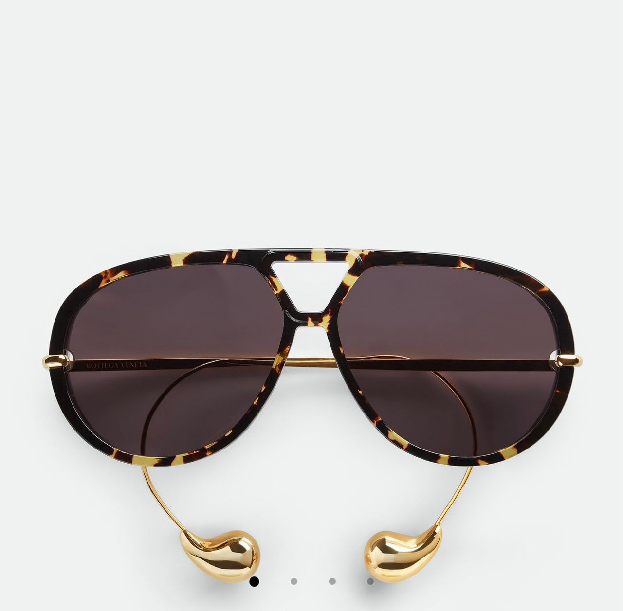 BOTTEGA VENETA AVIATOR DROP NAOČALE “HAVANA/GOLD”