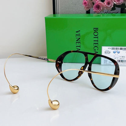 BOTTEGA VENETA AVIATOR DROP NAOČALE “HAVANA/GREEN”