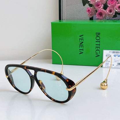 BOTTEGA VENETA AVIATOR DROP NAOČALE “HAVANA/GREEN”