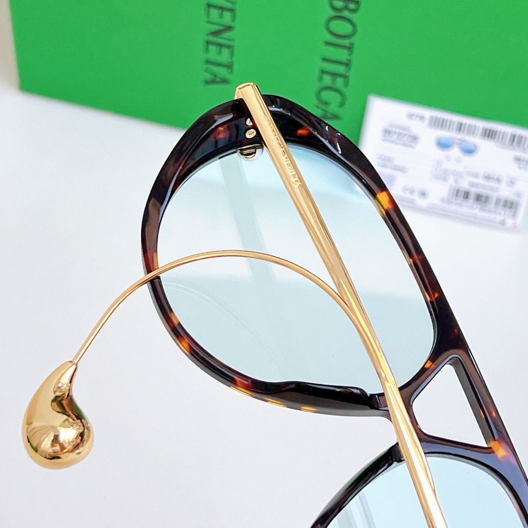 BOTTEGA VENETA AVIATOR DROP NAOČALE “HAVANA/GREEN”