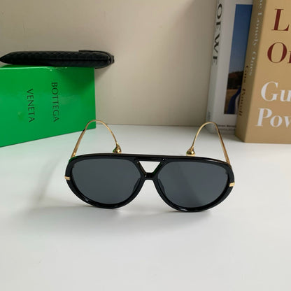 BOTTEGA VENETA AVIATOR DROP NAOČALE “BLACK/BLACK”