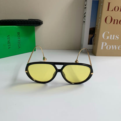 BOTTEGA VENETA AVIATOR DROP NAOČALE “BLACK/YELLOW”