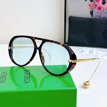 BOTTEGA VENETA AVIATOR DROP NAOČALE “HAVANA/GREEN”