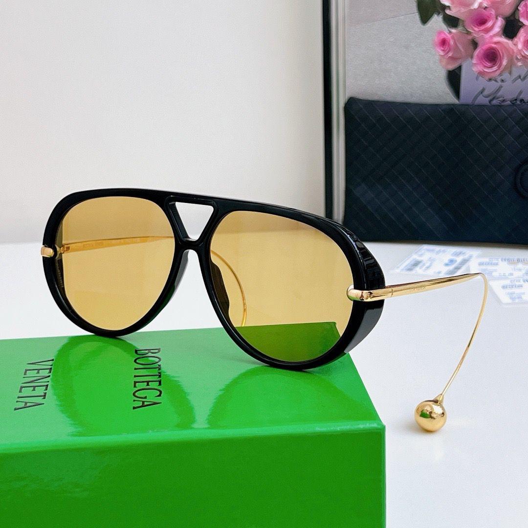 BOTTEGA VENETA AVIATOR DROP NAOČALE “BLACK/YELLOW”