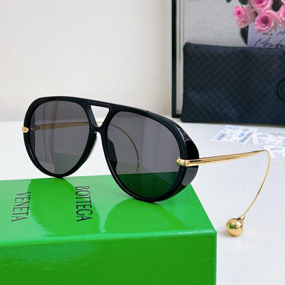 BOTTEGA VENETA AVIATOR DROP NAOČALE “BLACK/BLACK”