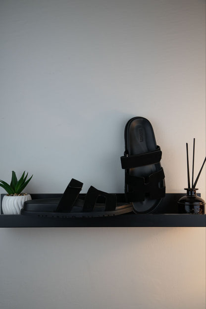 Hermes Noisette Sandala “Black”