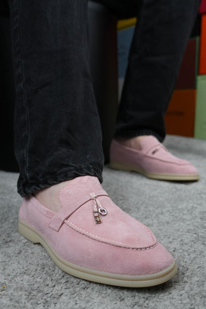 Loro Piana Summer Charms Walk Loafer Pink