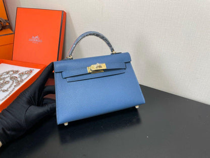 HERMES KELLY 19 “BLUE”