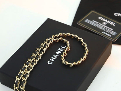 Chanel Mini Metal Vanity With Chain Black Lambskin Aged Gold Hard