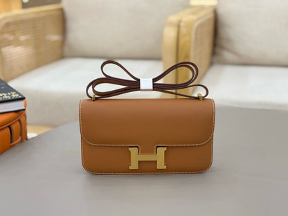 Hermes Constance Bag Camel