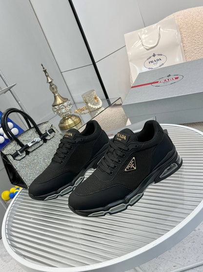 Prada Re-Nylon black sneakers