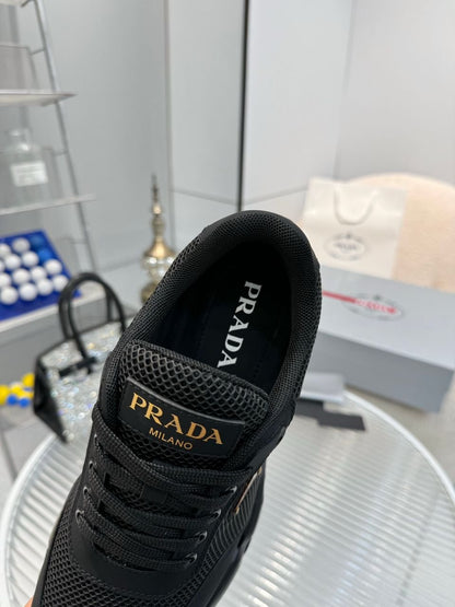 Prada Re-Nylon black sneakers