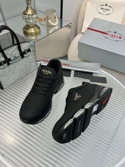 Prada Re-Nylon black sneakers