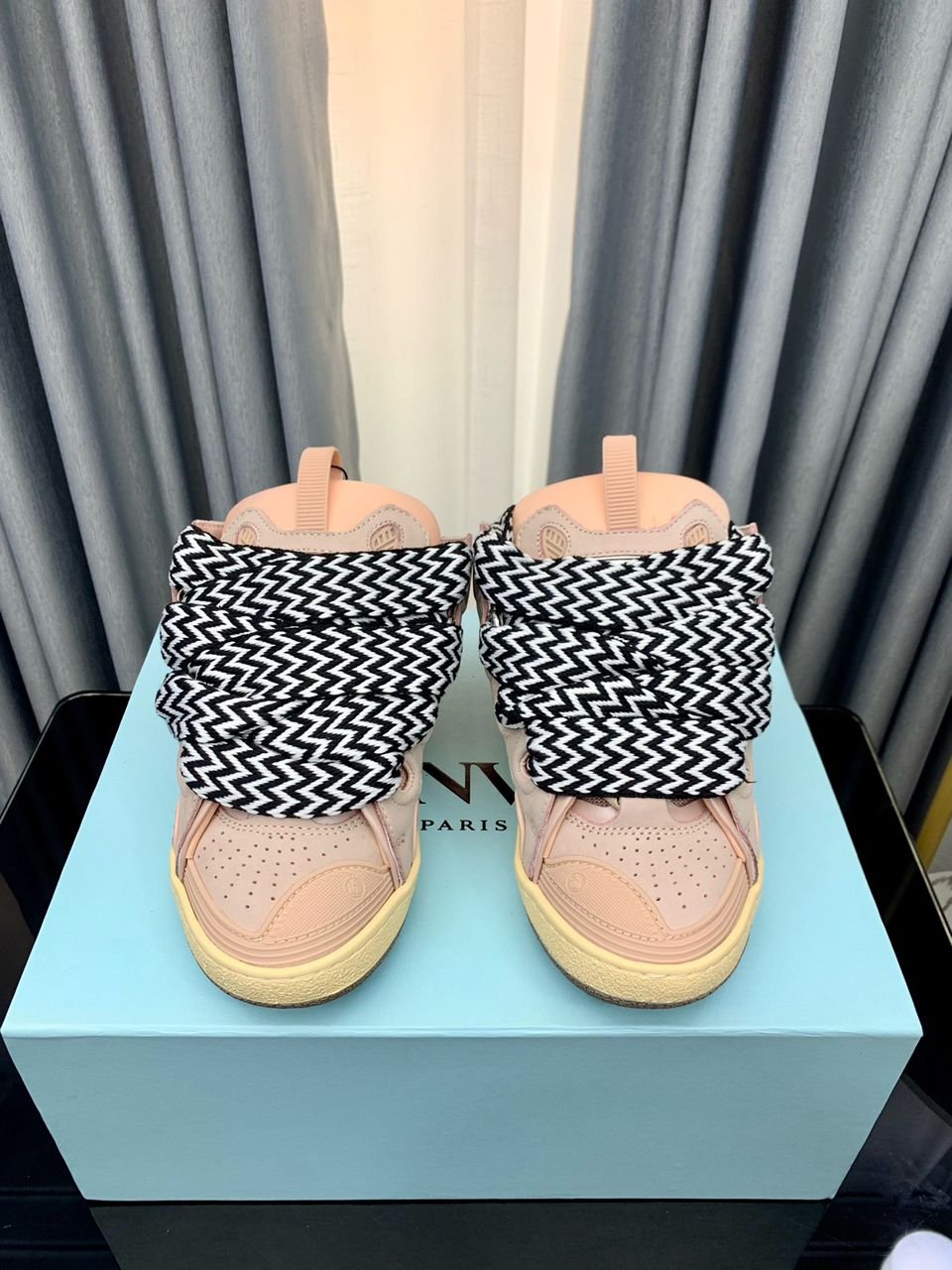 Lanvin Curb lace-up sneakers