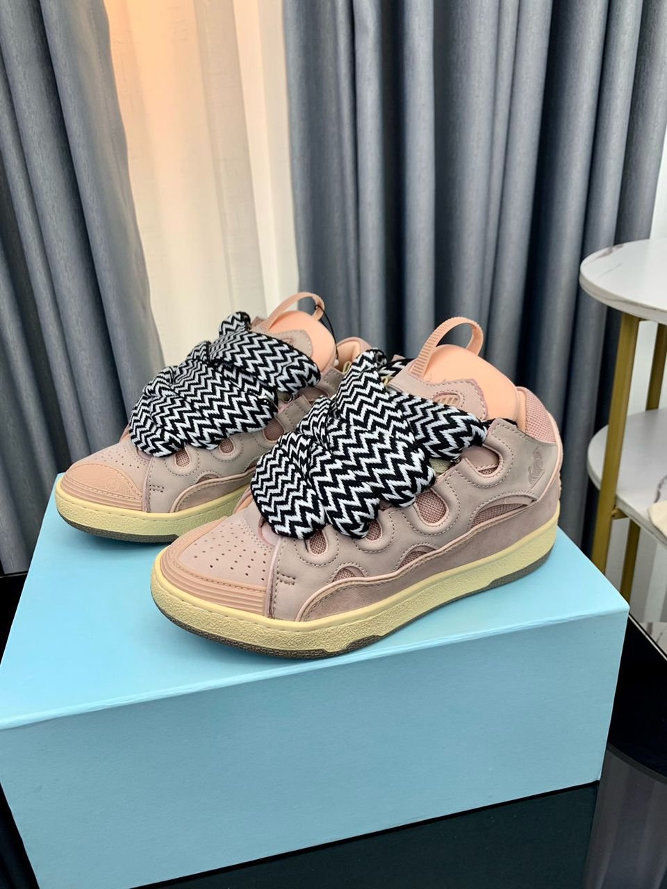 Lanvin Curb lace-up sneakers