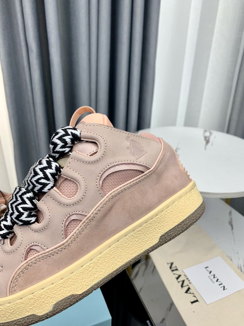 Lanvin Curb lace-up sneakers