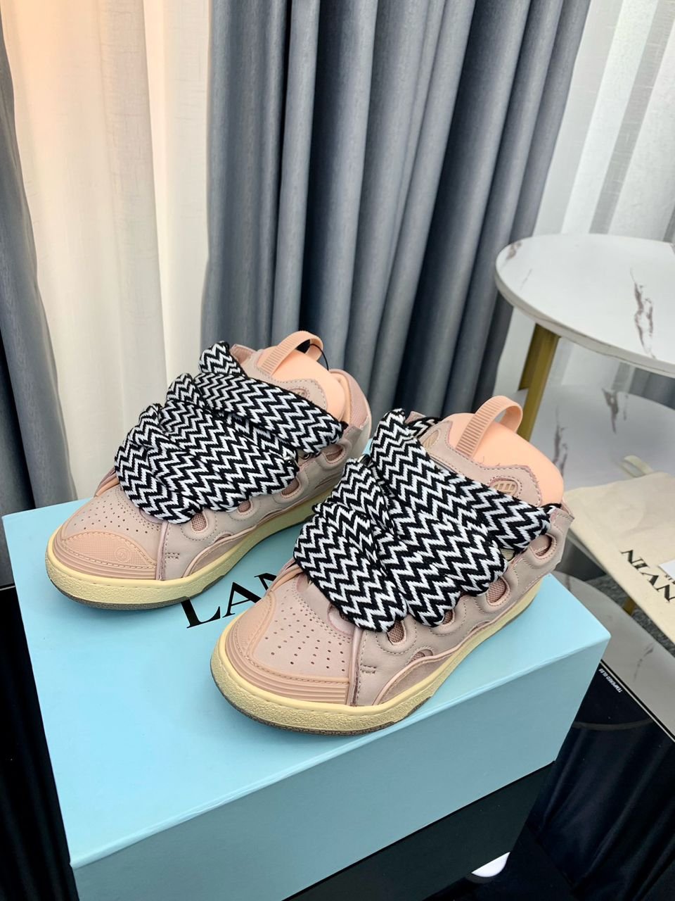 Lanvin Curb lace-up sneakers