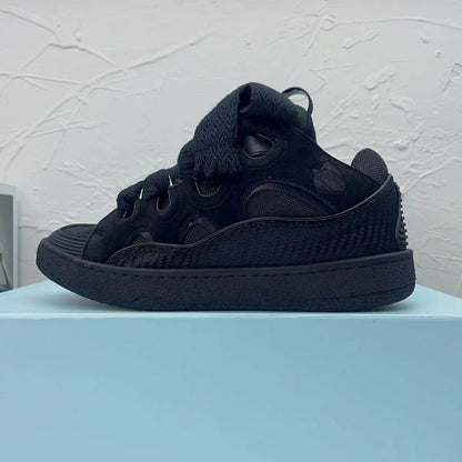 Lanvin Curb lace-up sneakers Black