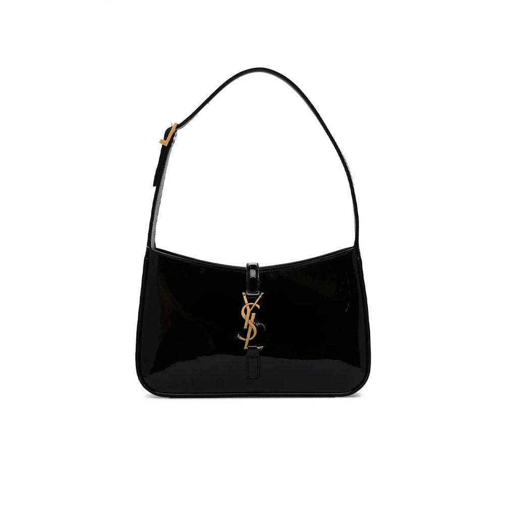 YSL Saint Laurent Le 5 à 7 Hobo Black “Patent leather”