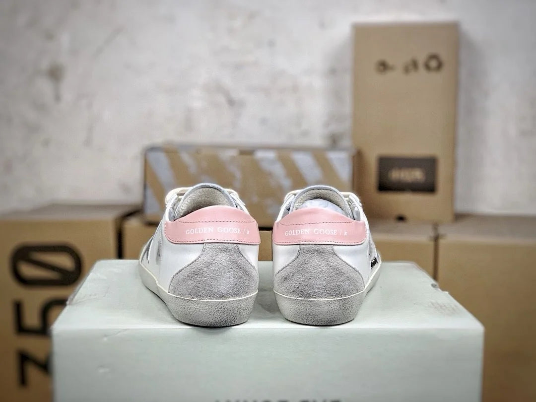 Golden Goose Super-Star “White Silver”