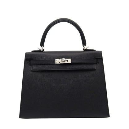 Hermes Kelly Mini II Silver Buckle