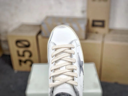 Golden Goose Super-Star “White Silver”
