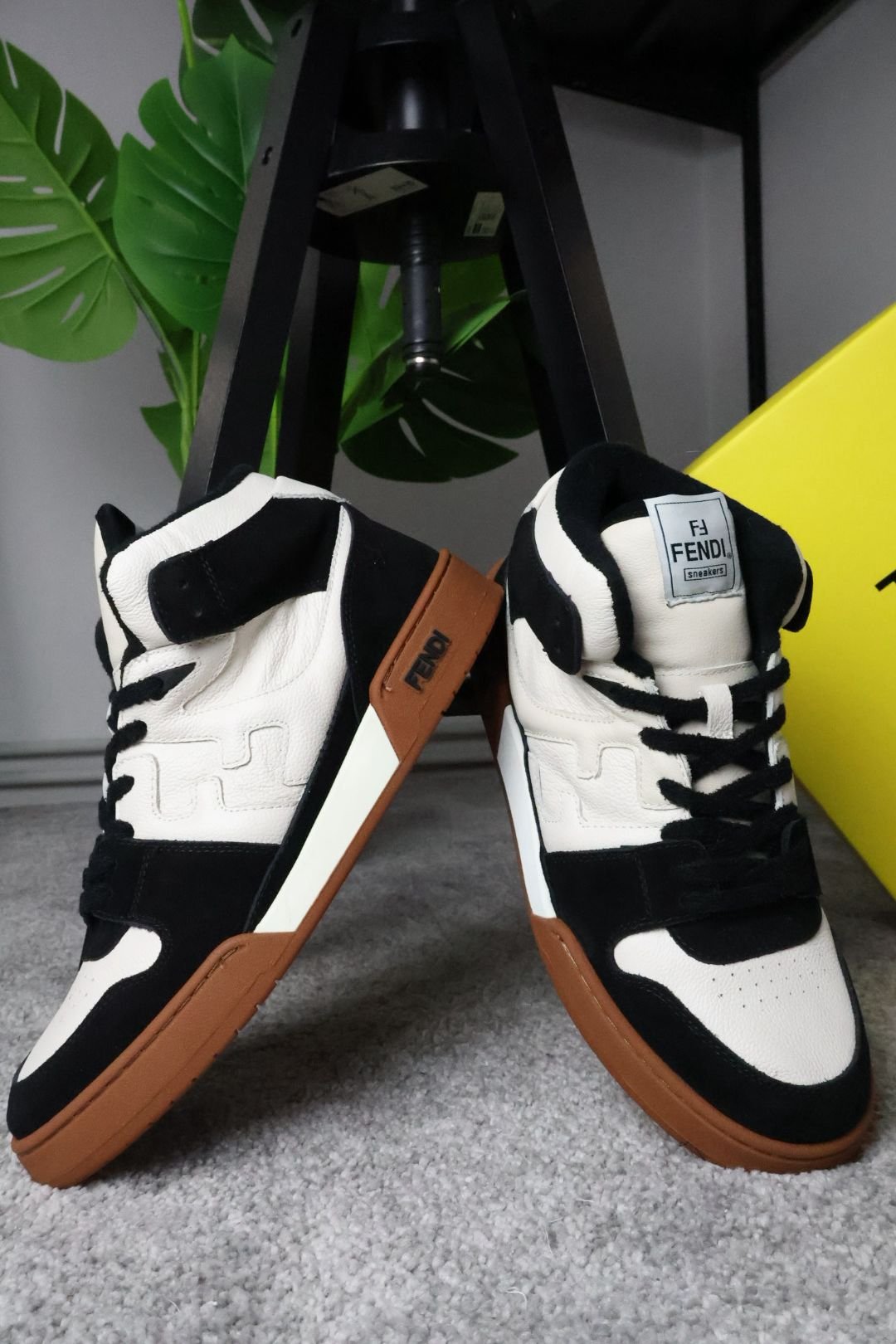 Fendi High”Black White”