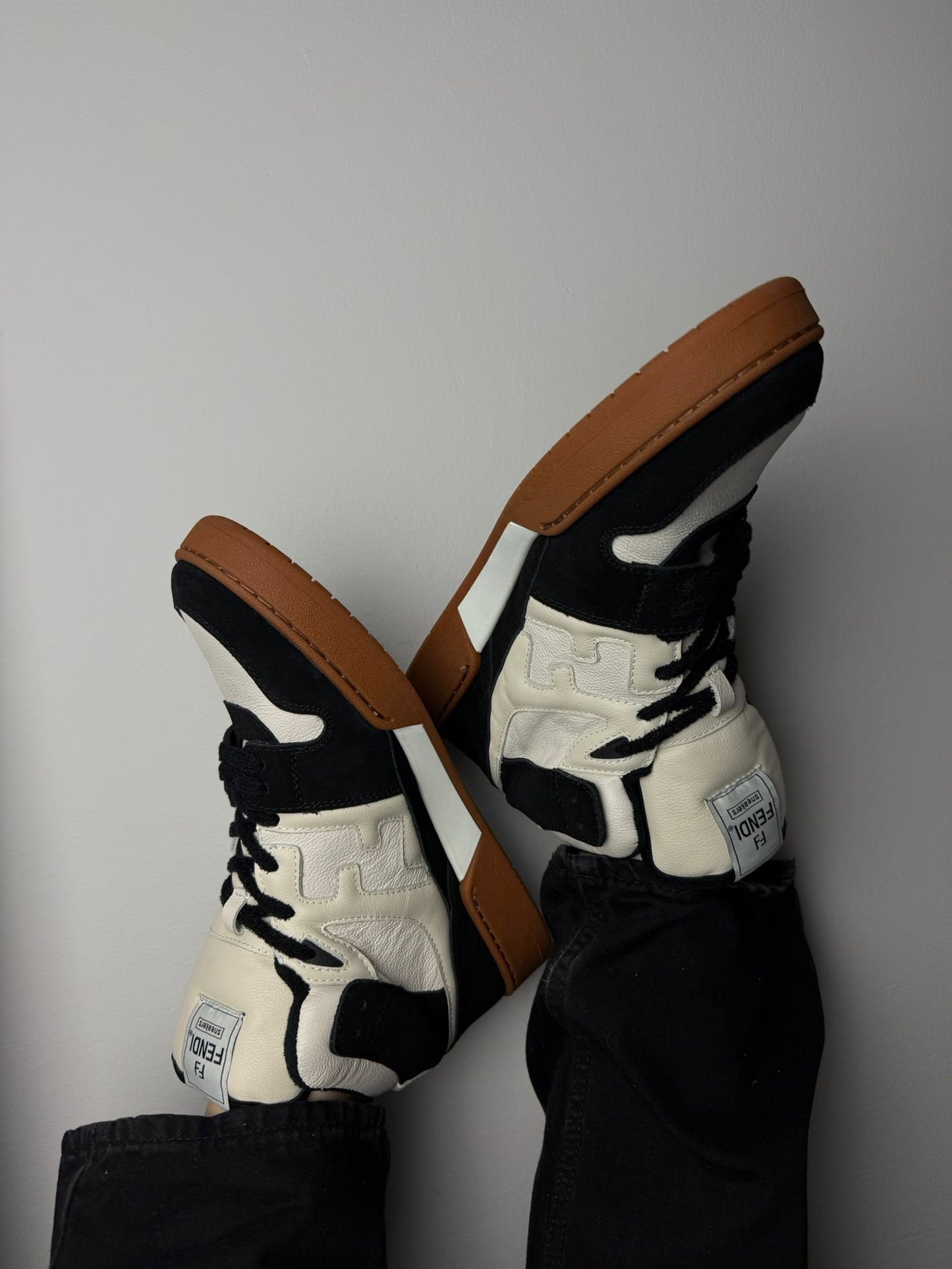 Fendi High”Black White”