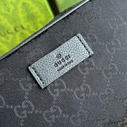 Gucci GG Supreme Black Crossbody Bag