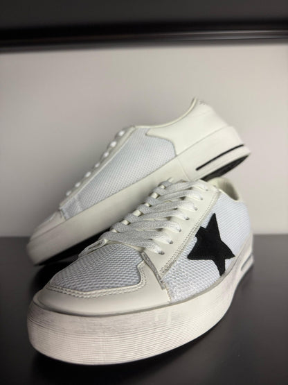 Golden Goose Stardan White (Black star)