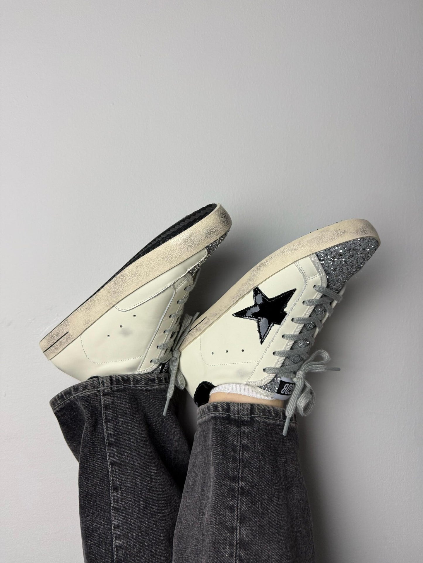 Golden Goose White – Black Star
