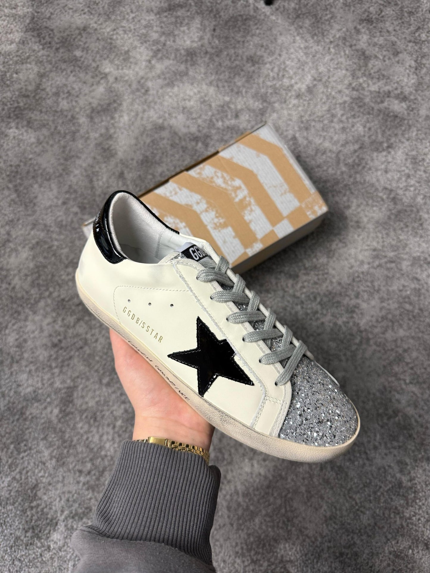 Golden Goose White – Black Star