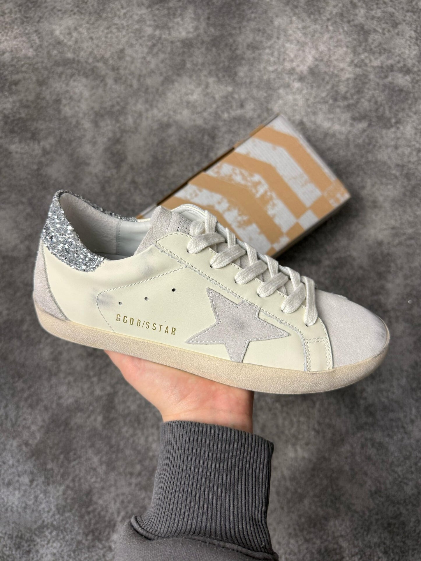 Golden Goose White-Soft Pink