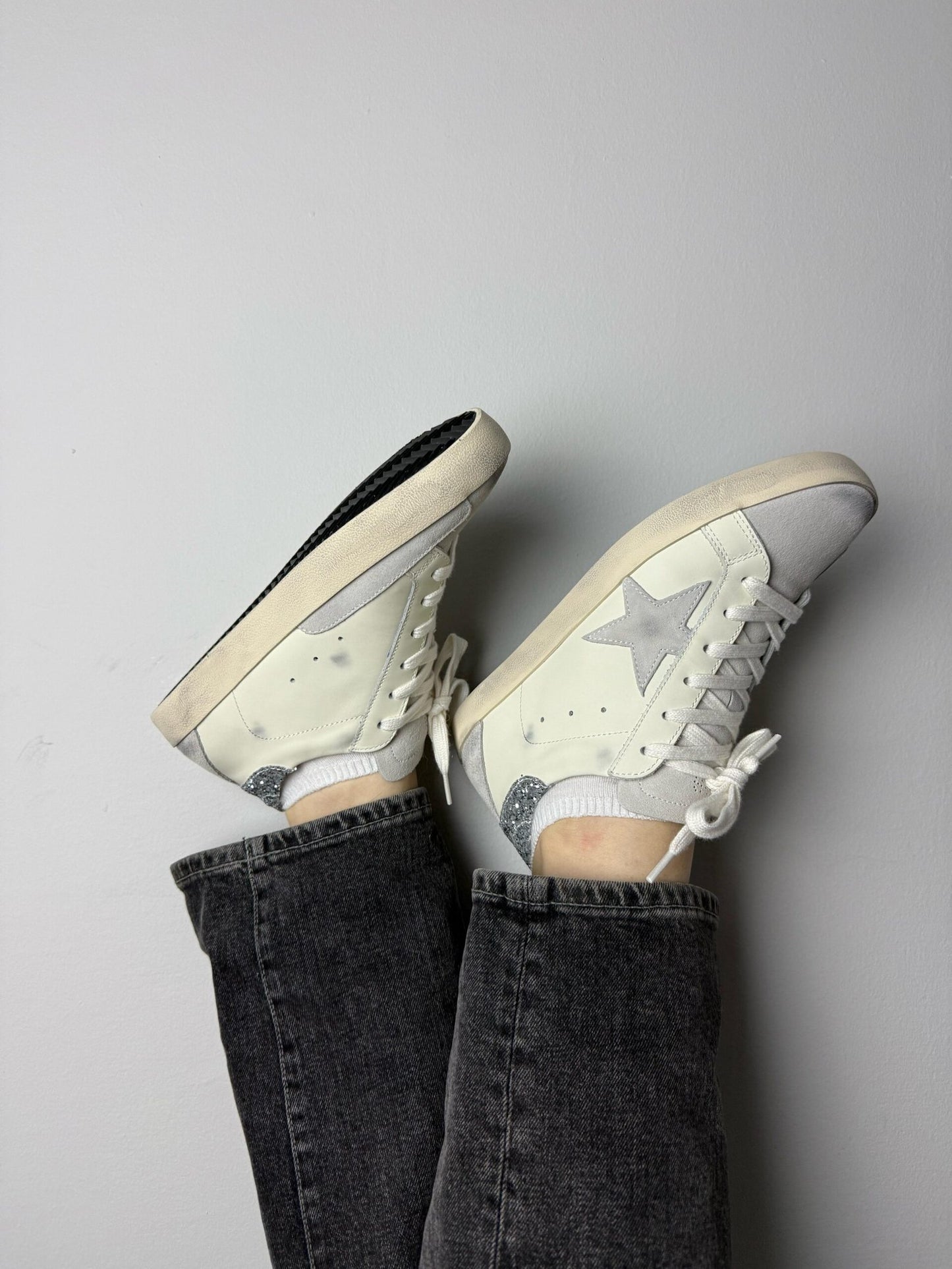 Golden Goose White-Soft Pink