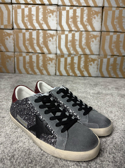 Golden Goose Ball Star Grey & Silver
