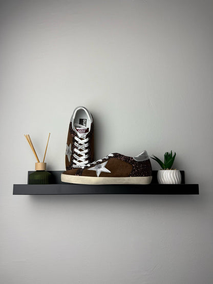 Golden Goose Brown Shiny