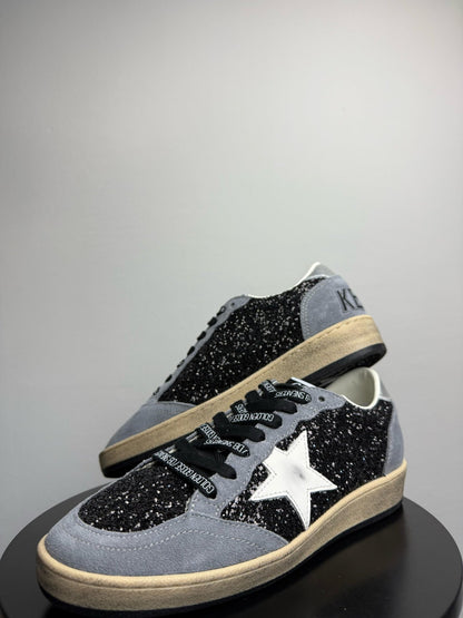 Golden Goose Ball Star Grey / Silver