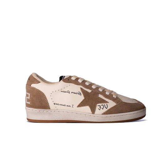 Golden Goose “White – Brown Star”