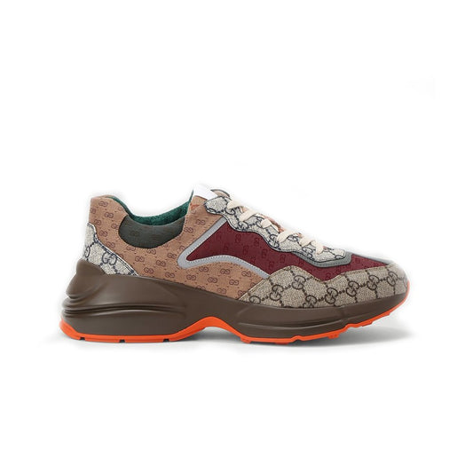 Gucci Rython “Beige Brick Red”