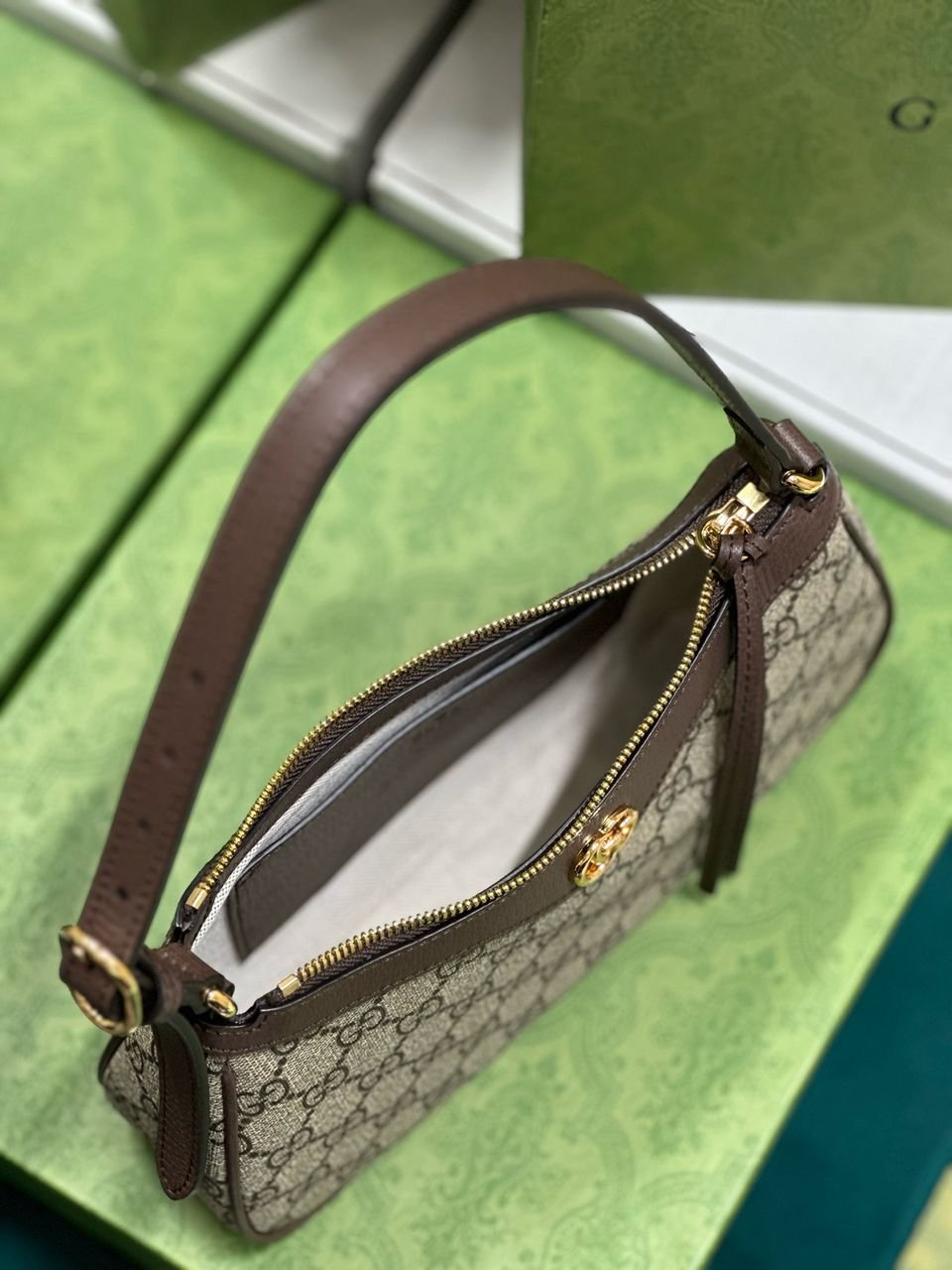 Torba Gucci Shoulder Small “Light Brown”