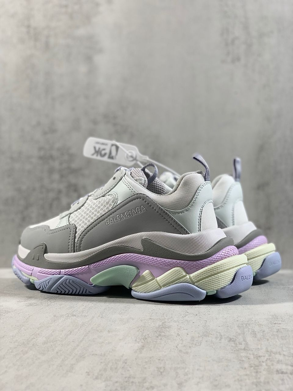 Balenciaga “Grey – Pink, Green, Yellow, Blue”