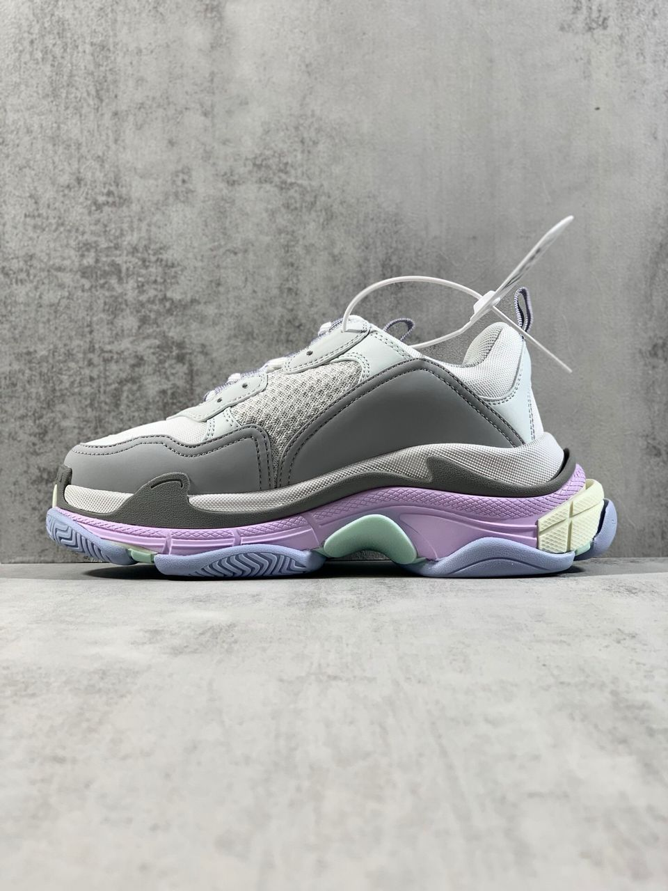 Balenciaga “Grey – Pink, Green, Yellow, Blue”