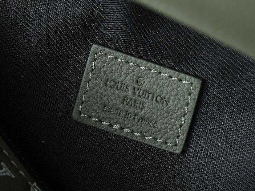 Louis Vuitton green white Bumbag