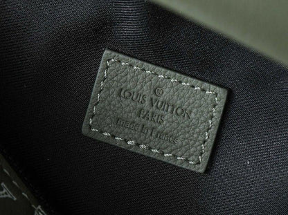Louis Vuitton green white Bumbag