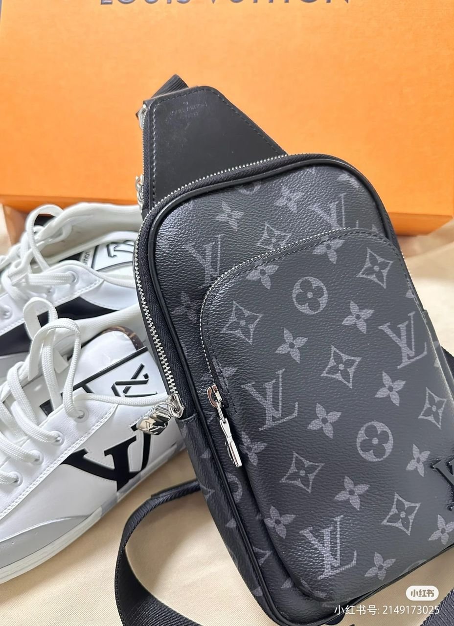 Louis Vuitton Monogram Eclipse Avenue Sling Bag