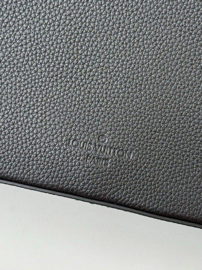 Louis Vuitton Noir Leather Pilot Wearable Wallet