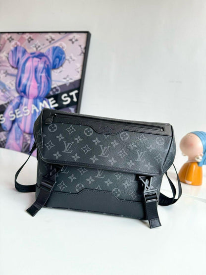 Louis Vuitton Monogram Eclipse Small Messenger Bag