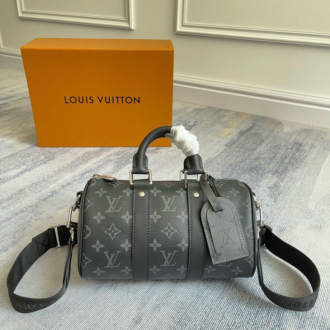 Louis Vuitton Monogram Eclipse Handbag Black