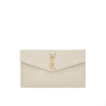 YSL Saint Laurent Uptown Croc bijela